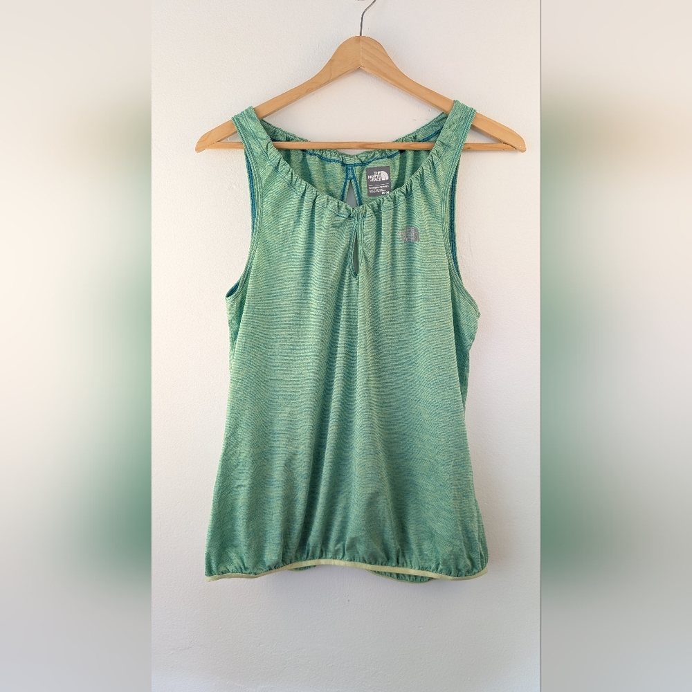 The North Face Women's Savvy Mesh Green Tank Top